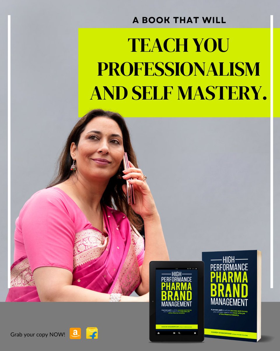 Order your copy Now. 

Amazon:amazon.in/High-Performan…  #pmt #pharma #pharmaproductmanagement #pharmamarketing #brand #money #career #success #marketing #pharmacy #productmanagement #brandmanagement