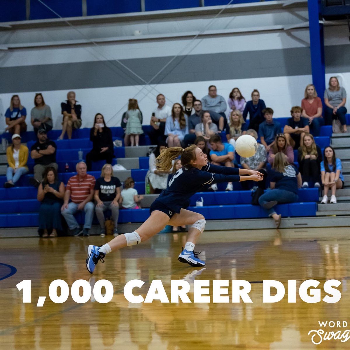 Congratulations to Sydney Thompson who surpassed 1,000 Career digs tonight! <a href="/5StarPreps/">5Star Preps</a> <a href="/prepxtra/">PrepXtra</a>