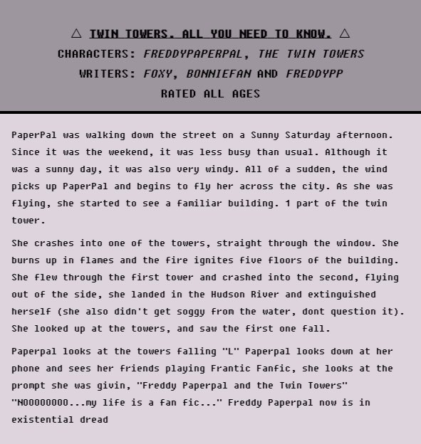 Freddy PaperPal Archive tweet media