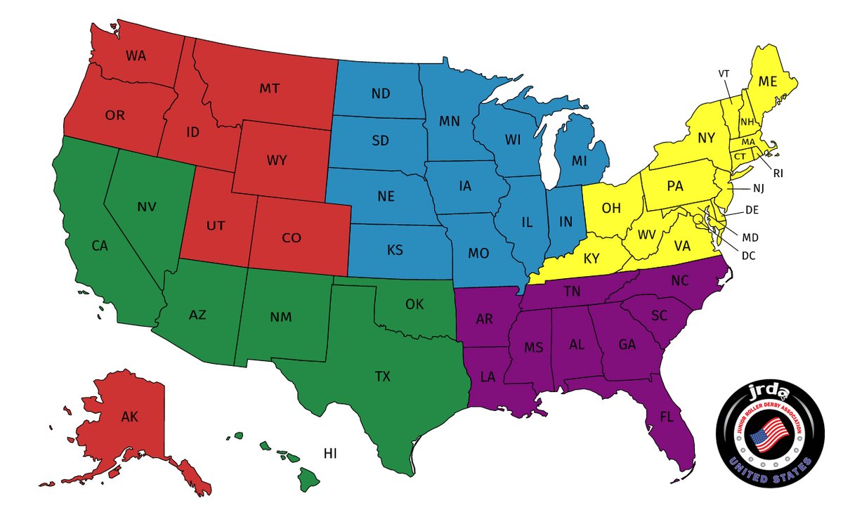 #JRDA is accepting applications for Regional Coordinator positions in the Northwest, Southwest, Midwest, Northeast, and Southeast United States.

Please email apply@juniorrollerderby.org by October 15th.

Details: facebook.com/JuniorRollerDe…