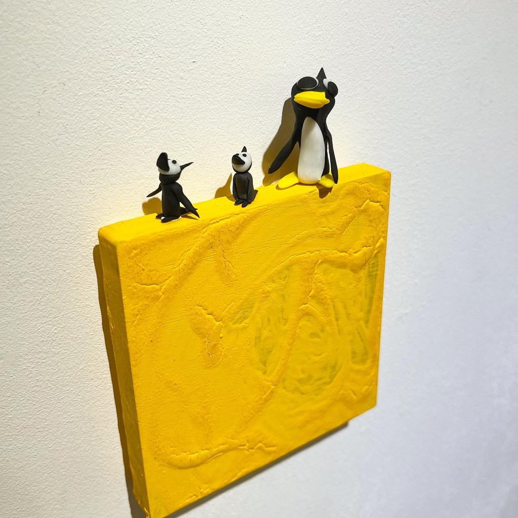 AOlive_ginza's tweet photo. 延長展示してます
あそ美の2人展
「岡野谷悠斗・河津天太」
- yellow・animal -
2022.9.12-9.23
13:00-19:00 【最終日 17:00】
@AO銀座ひとつぼギャラリー
#あそ美 #artgallery #creative #handcraft #artbrut #outsidersrt #animal #yellow #art #artwork https://t.co/iUjMRRwQya
