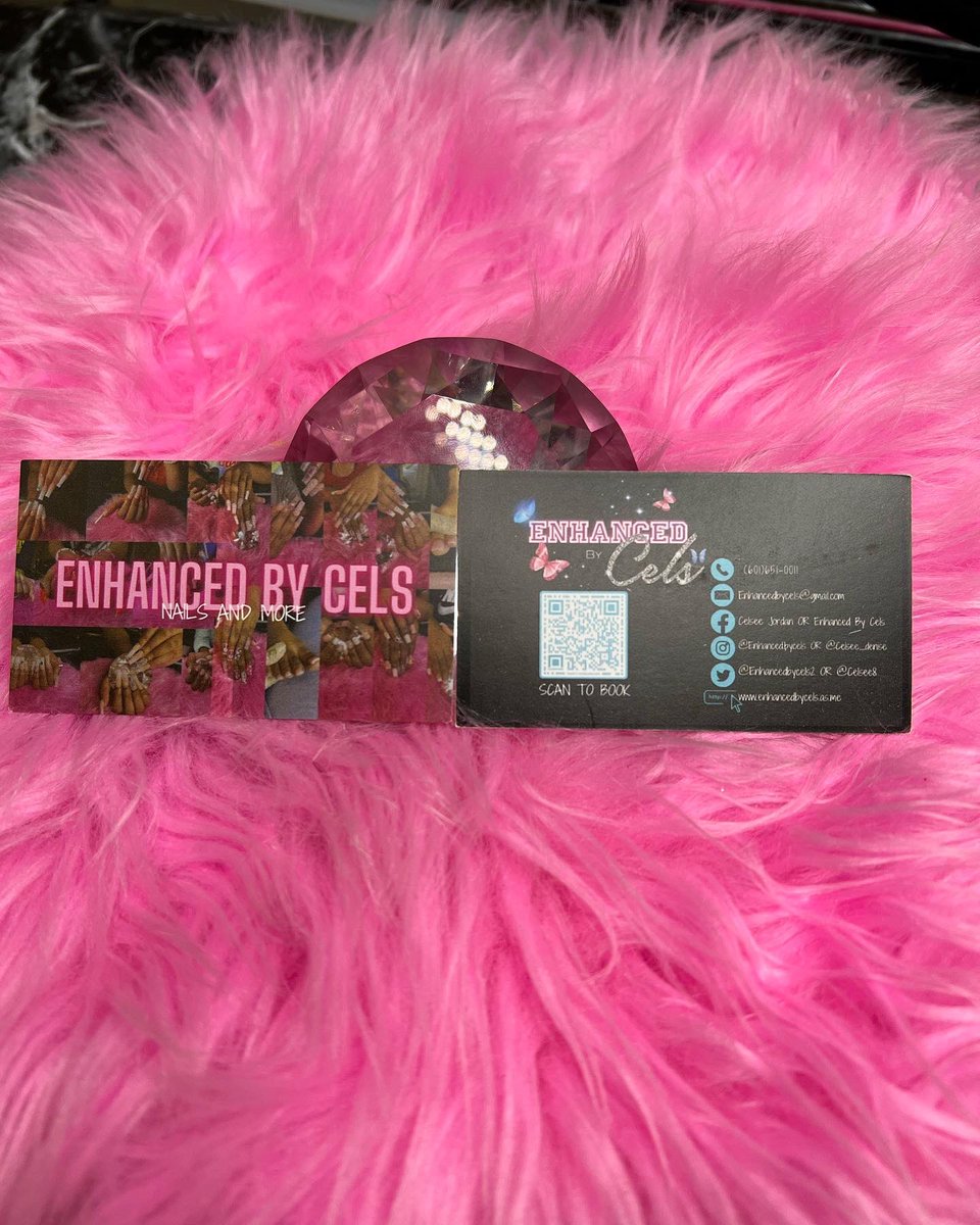 enhancedbycels2's tweet photo. We now have business &amp; loyalty cards!!💕
Book Here : https://t.co/u3OzCzQCKw
💙🦋 #PrettyGirlsGetEnhancedByCels
•
•
 #nails #nailart #upcomingnailtech #blackownedbusiness #mississippinailtech #alcorn #alcorn25 #Alcorn24 #Alcorn23 #Alcorn26 #alcornstateuniversity #alcornstate https://t.co/jRSkfsU5Br