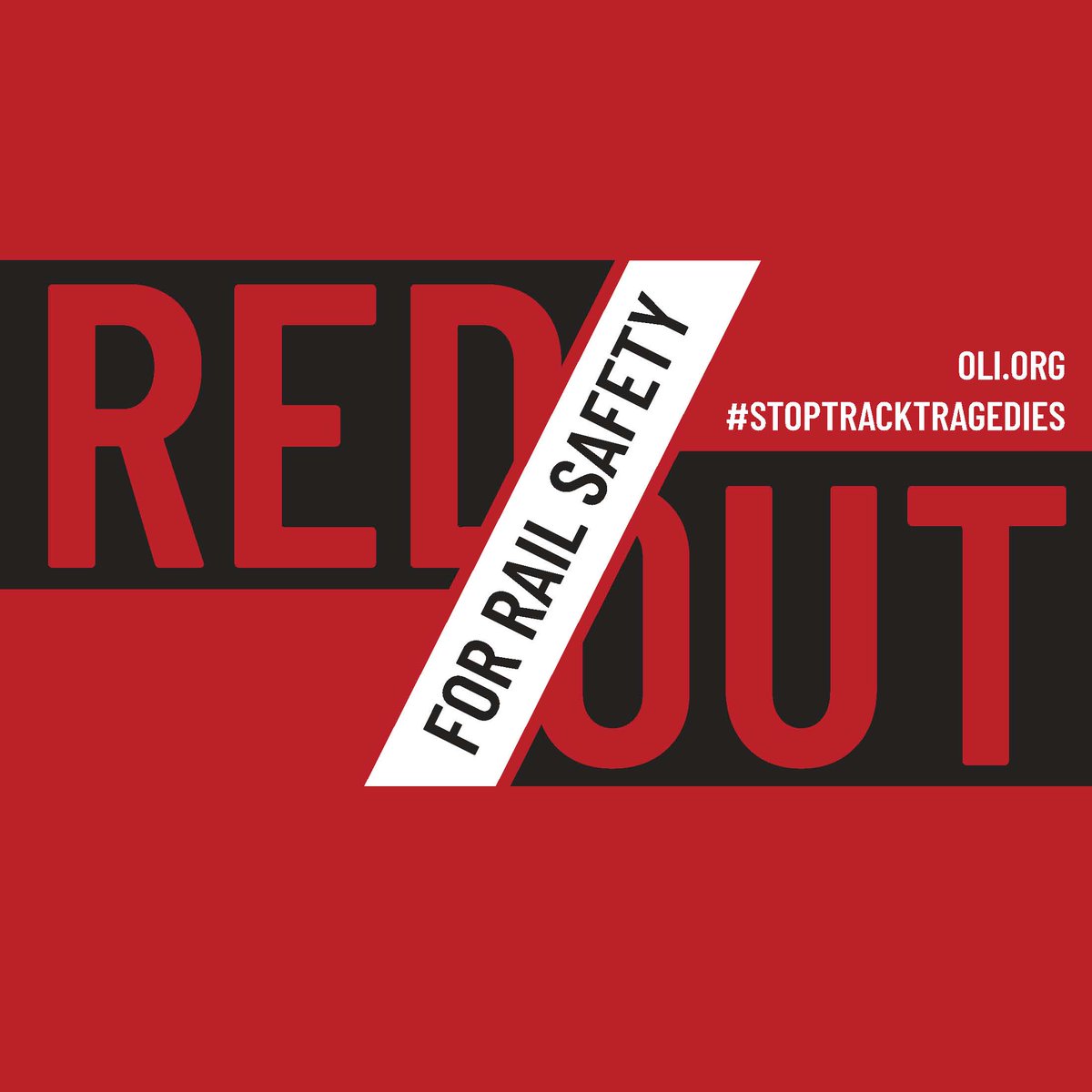 Wear red today to show your support of #RailSafetyWeek! Use these hashtags or tag <a href="/olinational/">Operation Lifesaver</a> to share your photos! #STOPTrackTragedies #RedOutForRailSafety