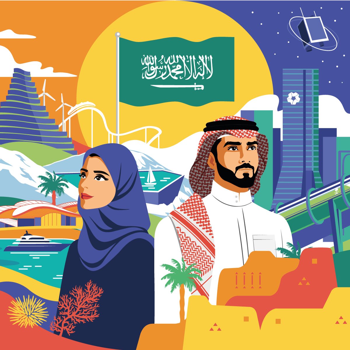 masdarfactory's tweet photo. بسواعدنا نبنيه وبإخلاصنا نحافظ على مسيرته فهذا الوطن يستحق منا الأفضل دائما
#هي_لنا_دار⁩
#اليوم_الوطني_السعودي 
#اليوم_الوطني_92 https://t.co/ZAbLsdwRiM