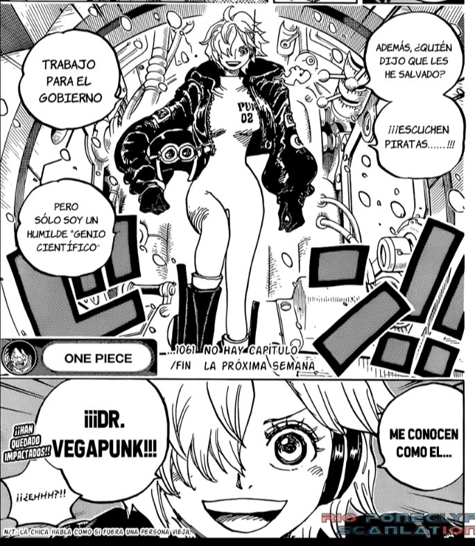 #ONEPIECE1061 
Basta me está seduciendo