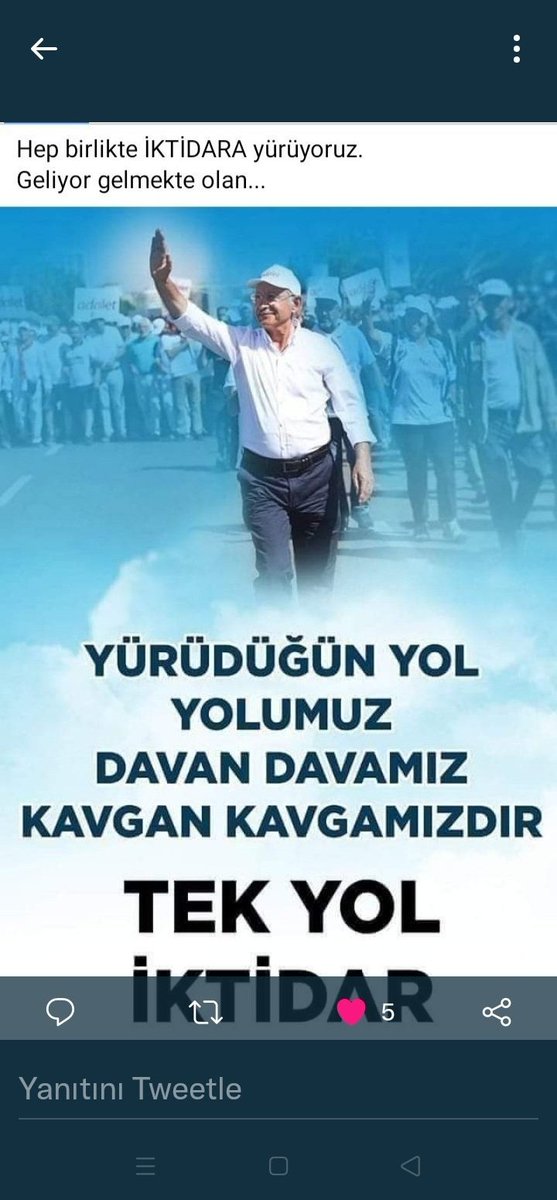 <a href="/ekrem_imamoglu/">Ekrem İmamoğlu</a> <a href="/kilicdarogluk/">Kemal Kılıçdaroğlu</a> Her koşulda sonuna kadar Kılıçdaroğlu'nun Yanındayız.!

Selam Olsun #BayKemal'e.!