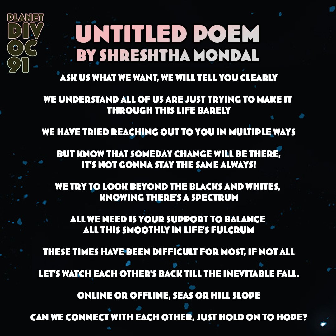 We loved seeing our team of changemakers come together to share their brilliant ideas. Shreshtha’s poem is a great example of how we can be more hopeful when we work together.💪

Pre-order👉 bit.ly/3ffBCuI
All profits will support young artists from around the world.🚀🌏