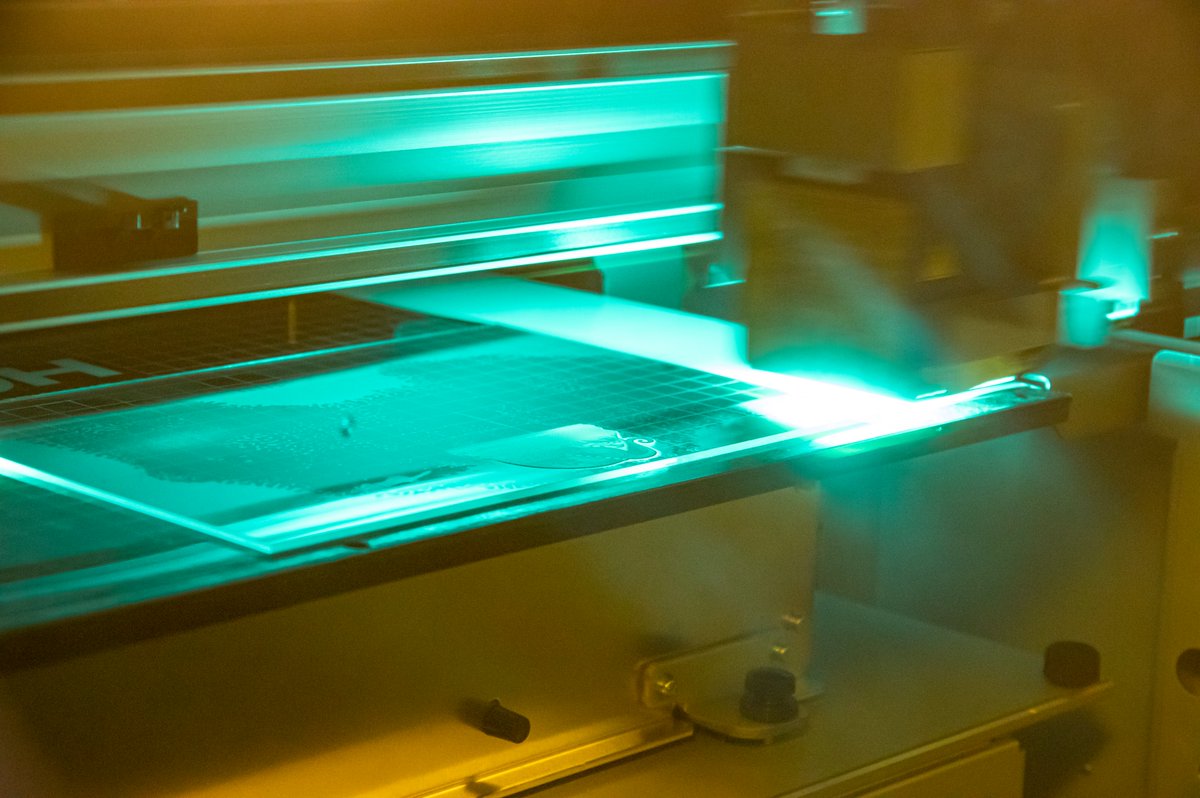 TepedeGroup's tweet photo. @MutohEurope XpertJet 461UF - The small format uv led printer offers a print area of 483 mm x 329 mm and can be setup in either CMYK or CMYK + White + Varnish
Discover special finishing like spotvarnish or special effects such as structures or embossing #digitalprinting #mutoh https://t.co/G1eqSohd3n