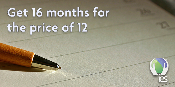 September is the best time of the year to join the Institution of Environmental Sciences (IES) as you get 16 months for the price of 12. If you were thinking about joining, now is the time! lnkd.in/ggkciNzX.