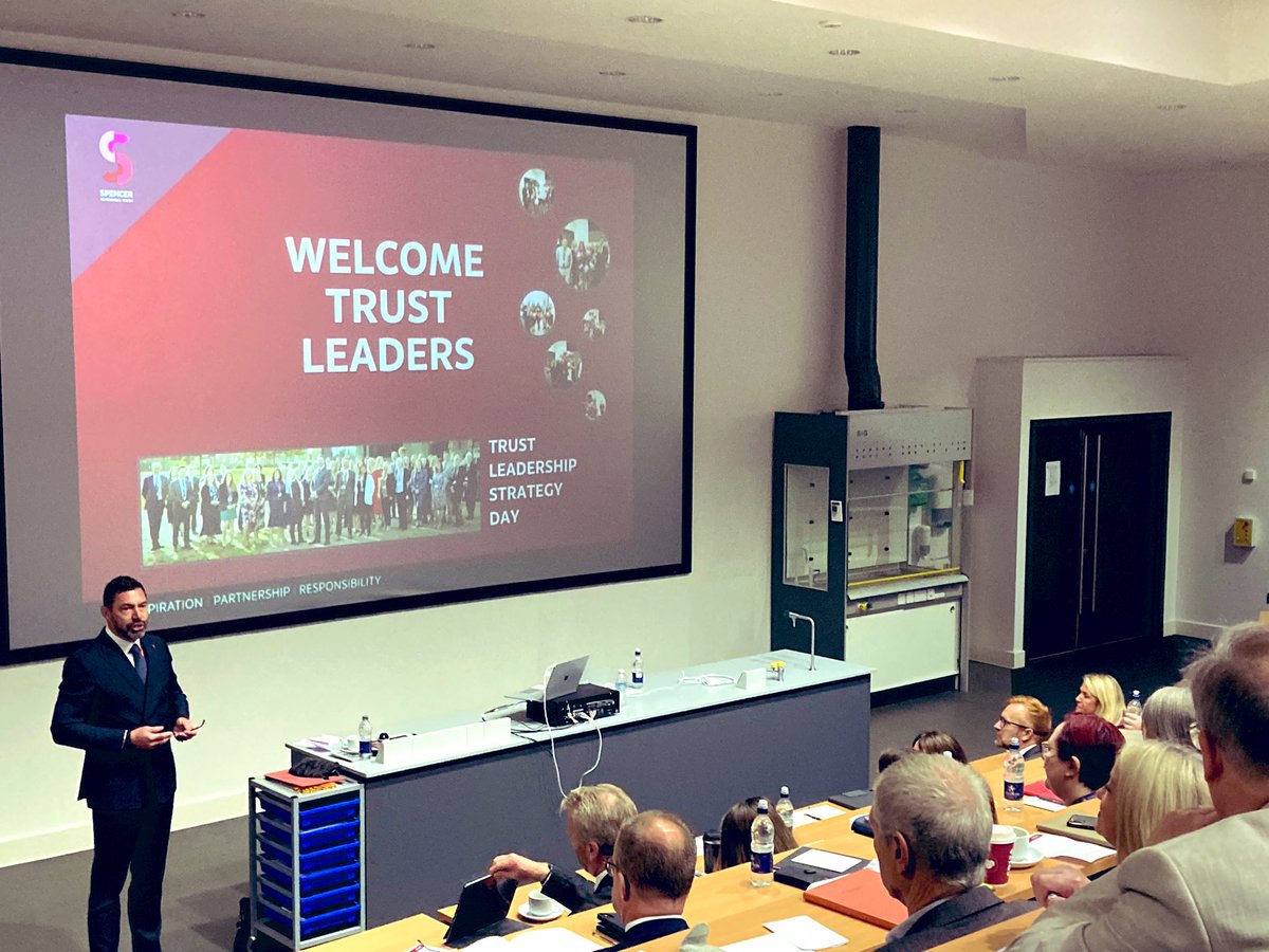 We are excited to welcome our 2️⃣6️⃣ #Academies #Principals #Seniorleaders #Directors and #Leaders to our annual Trust Leaders day 🙌 #OneSpencer
