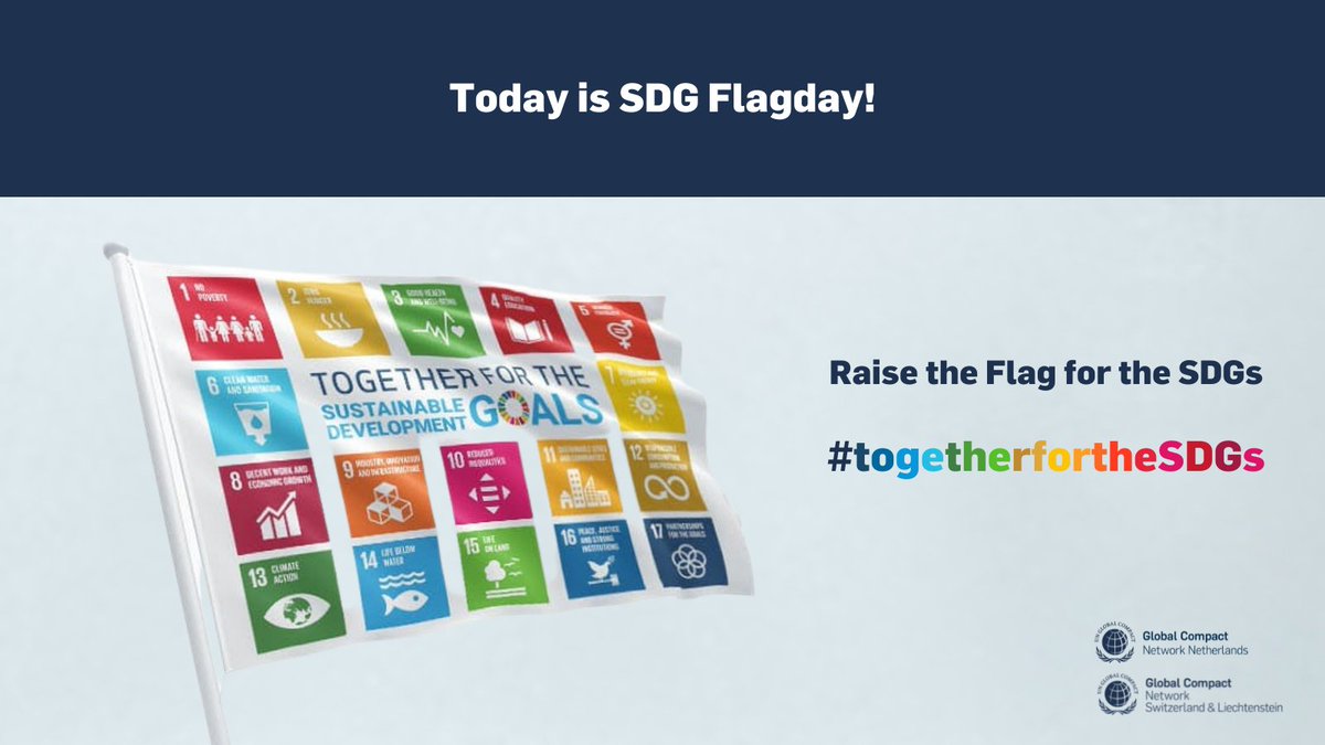 We are excited to celebrate the SDG Flag Day today and  embrace the Sustainable Development Goals (SDGs), 17 goals that guide us towards a more inclusive, just and sustainable society by 2030.

Download the social media kit bit.ly/3xHDO4l

#TogetherForTheSDGs