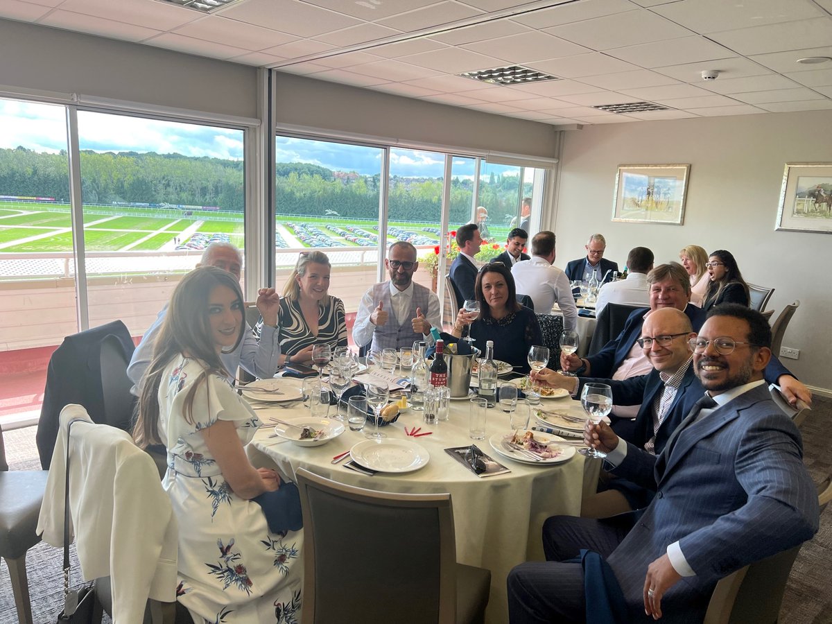 The team had a fantastic day eating, socialising, and partaking in the occasional flutter at Newbury Races last week with a group of our professional partners. 
Thanks to everyone that attended!