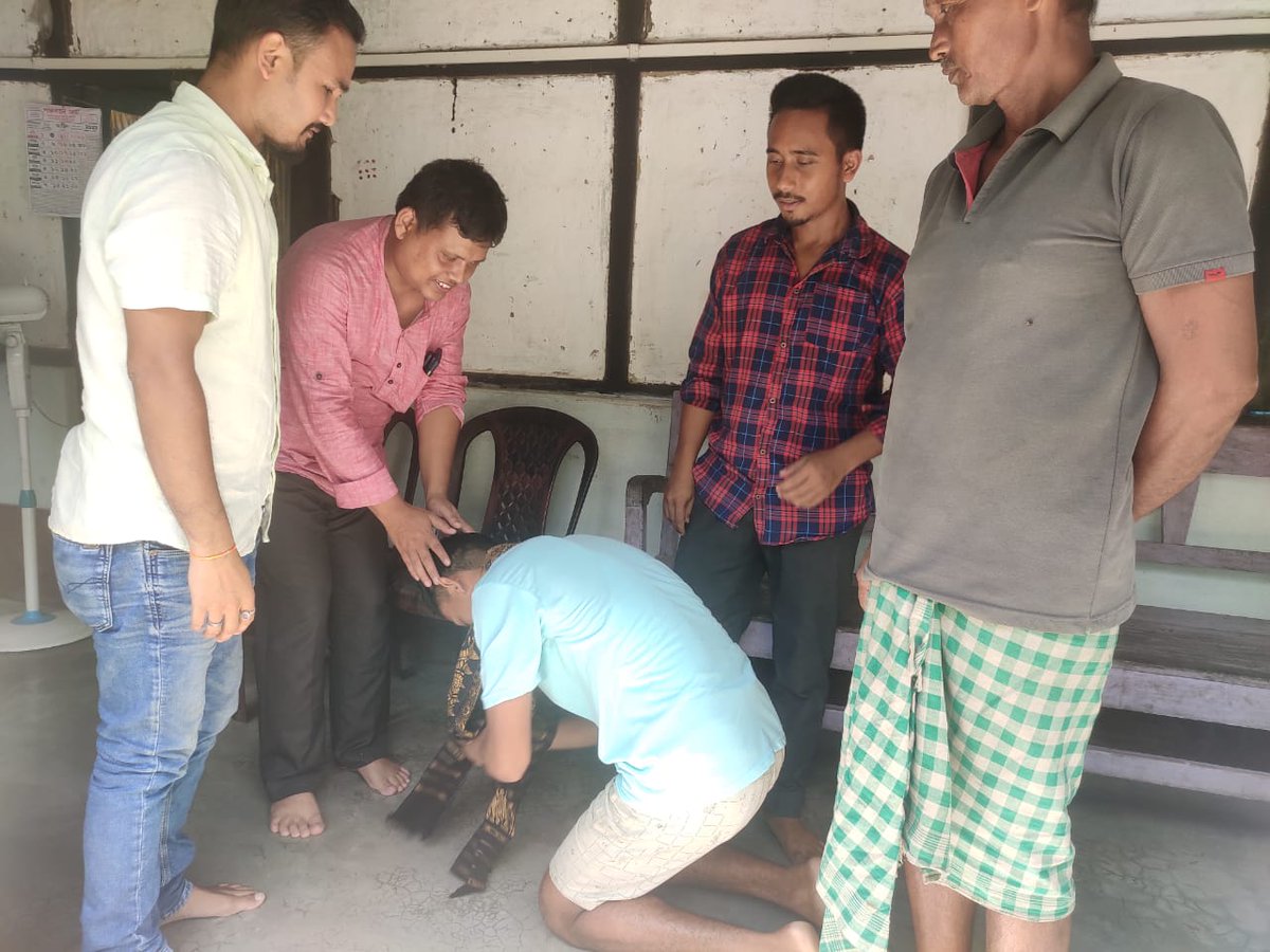 bjym_chirang's tweet photo. #AssamPolice2022
#UB/AB/BattalionCommando

They have been selected on a purely merit basis, without giving any bribe.  
They have extended gratitude to the Hon'ble Chief Minister of Assam, Dr. Himanta Biswa Sarma, for bringing transferency in the recruitment process. https://t.co/Ra8c2Gpy0D