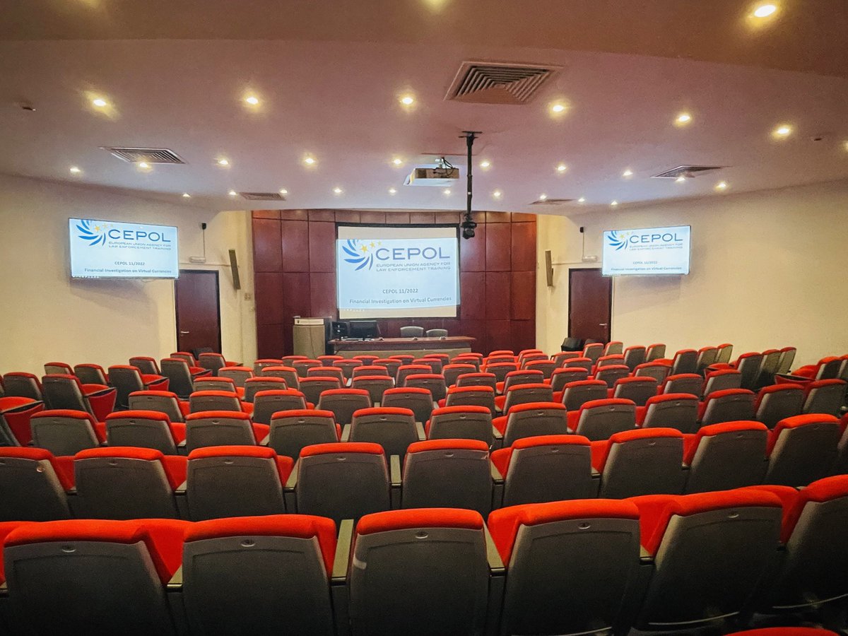katelarisL's tweet photo. #CEPOLTrainingLoading Looking forward to the “Financial Investigation on Virtual Currencies” training starting next week!!! @UNIC_ENG @IFFunic @ZACHARIASCHRYS2 @IPCNS_UNIC @EU_CEPOL @Mariannach https://t.co/v2XJUDNRGf