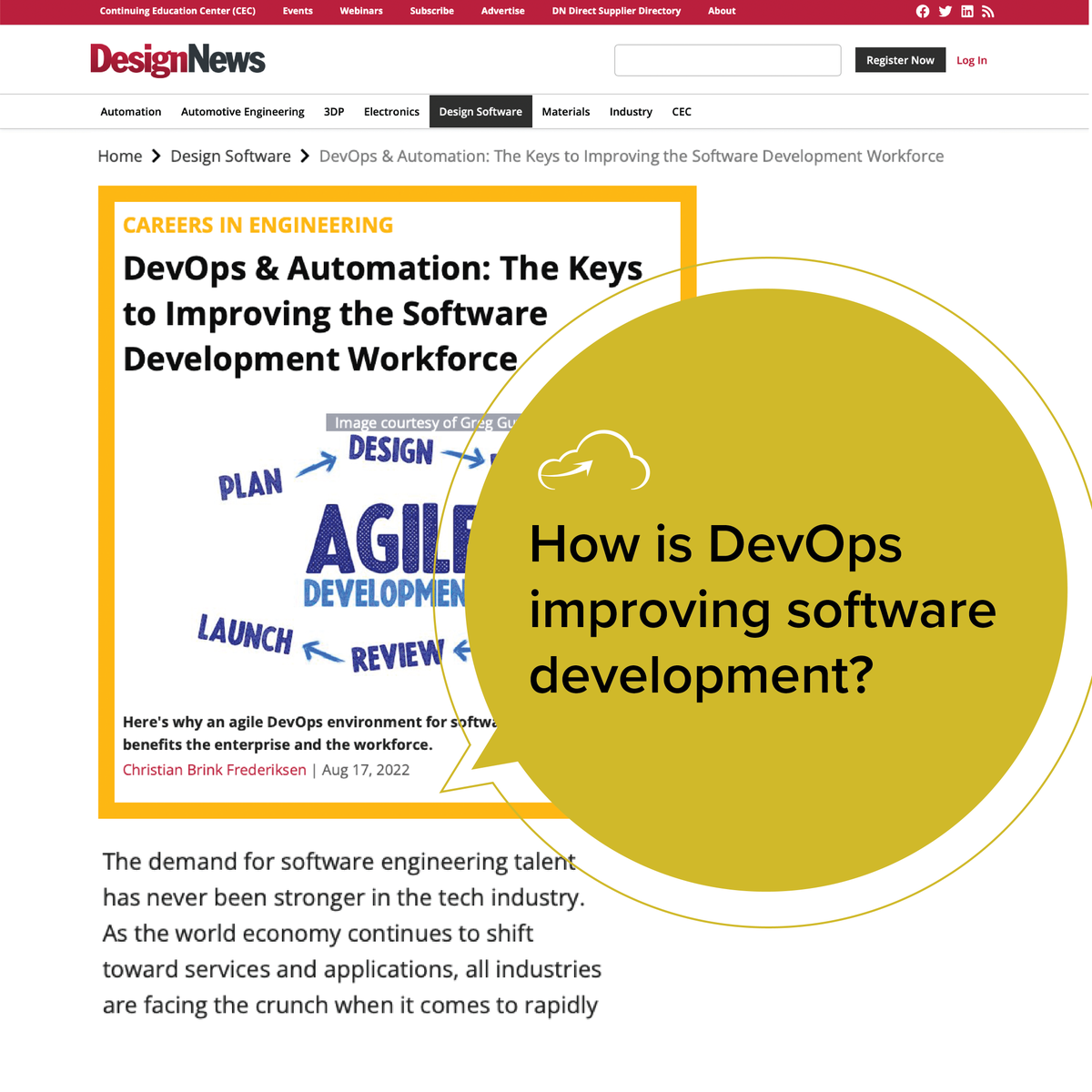 cloudthat's tweet photo. Many organizations are finding it difficult to hire and retain qualified developers.
Read more - https://t.co/o6FFI2W7Dv
#deploy #design #DevOps #plan #devlopers #tech #software #skills #agile #DevOpsDecoded https://t.co/sKNgT2IKFC