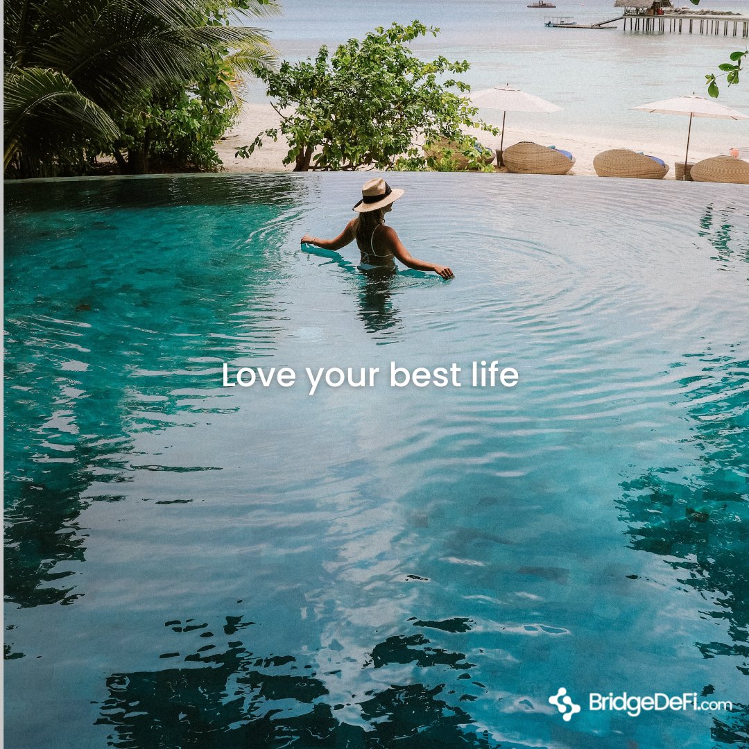 bridge_defi's tweet image. Financial freedom means living your best life without worrying about your finances

Let us help you to #BridgeTheGap and #LoveYourBESTLife