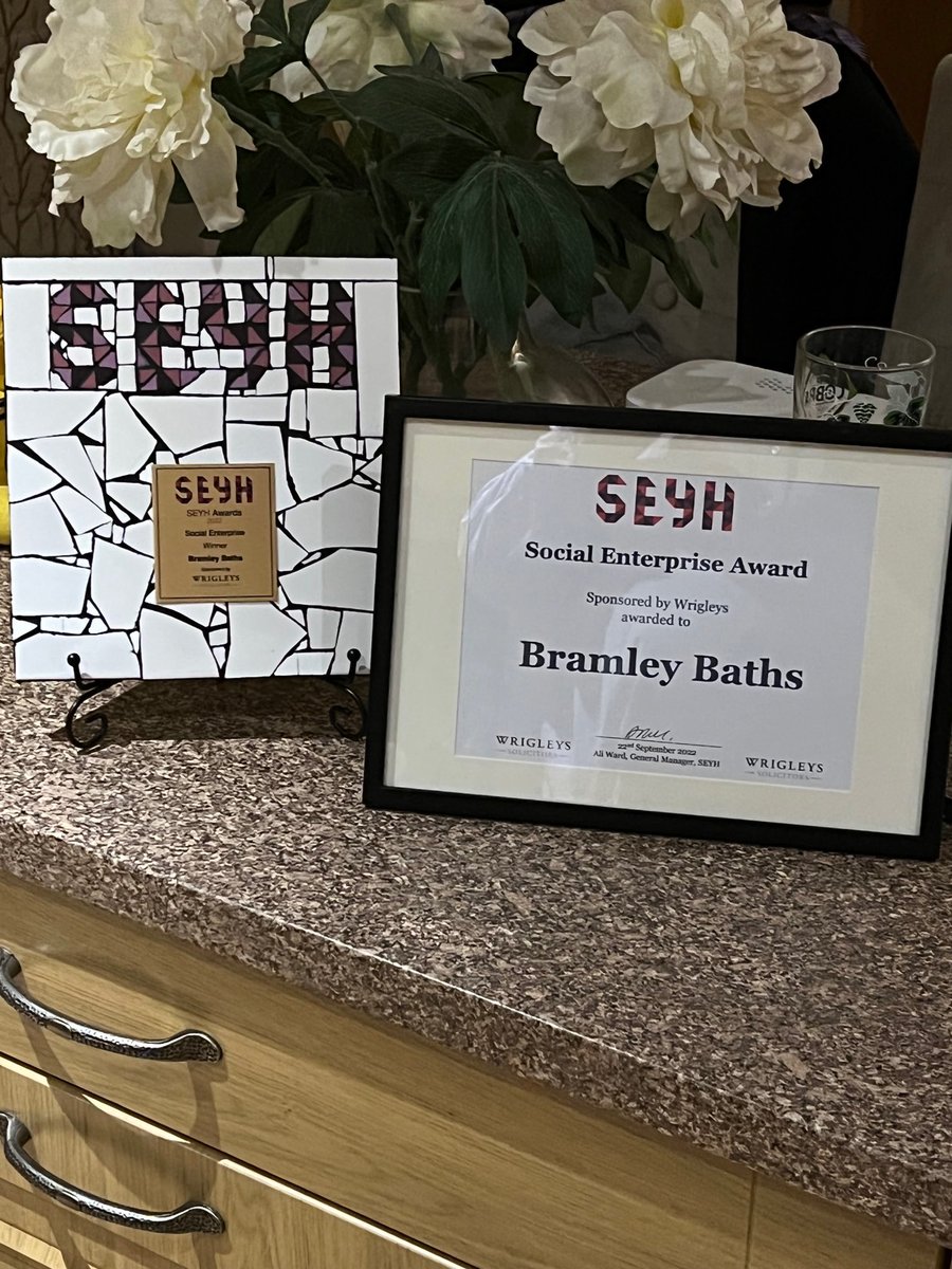 We are pleased to announce thanks to the amazing effort of members, trustees, staff and volunteers We received the prestigious Social Enterprise of the year award from Social enterprise Yorkshire and Humber well done team BB
awarded to @BARCALeeds #morethanapool #seyhawards