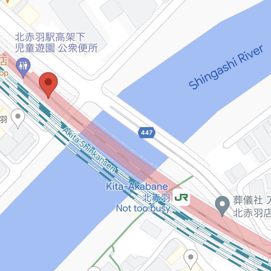 本日雨ですので場所変更します

場所:北赤羽駅高架下児童遊園(埼京線 北赤羽駅浮間口から徒歩2分)