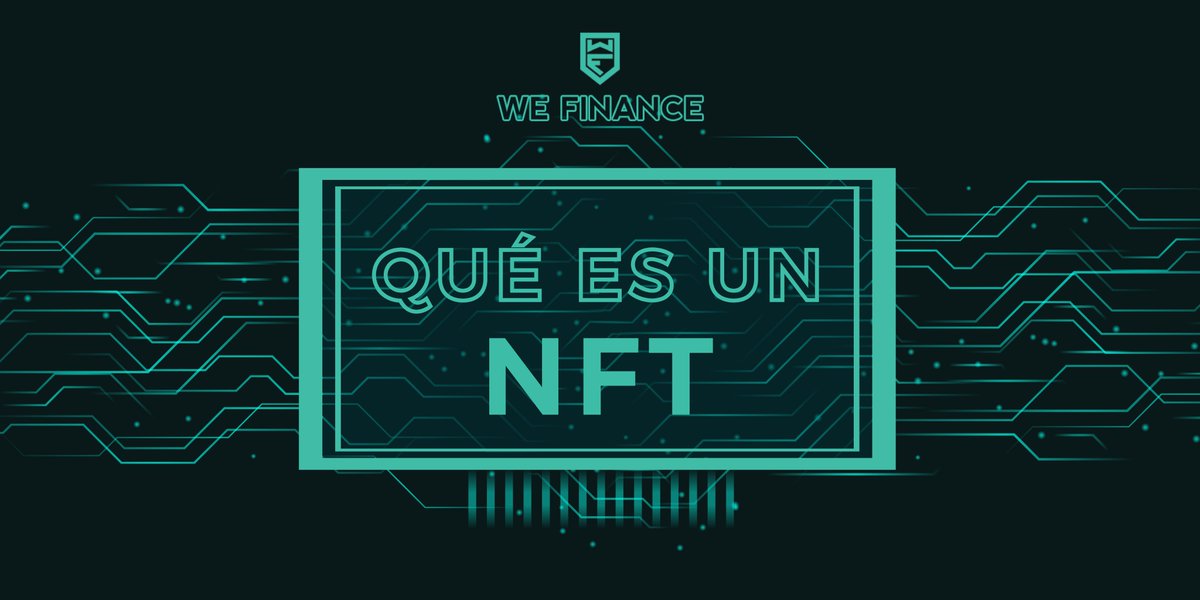 WeFinanceClub's tweet photo. #Criptodiccionario ¿𝑸𝒖𝒆́ 𝒆𝒔 𝒖𝒏 𝑵𝑭𝑻?
➡️𝐍𝐅𝐓 son las siglas de 𝑁𝑜𝑛-𝐹𝑢𝑛𝑔𝑖𝑏𝑙𝑒 𝑇𝑜𝑘𝑒𝑛. Son un tipo especial de criptoactivo en el que cada token es único.
➡️Son piezas digitales, únicas e irrepetibles. Representan autenticidad, exclusividad y propiedad. https://t.co/FWqKo9Luyu