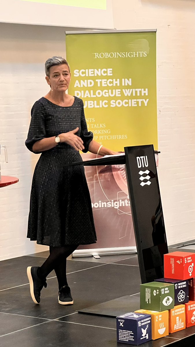“In every trade you need people. In every trade you need people with digital skills!” says <a href="/vestager/">Margrethe Vestager</a> at the <a href="/insights_robo/">RoboInsights</a> event.  The <a href="/EU_Commission/">European Commission</a>’s digital proposal is meant smoothen the way for a human and diverse access to digital services and skills. #ListenToEngineers