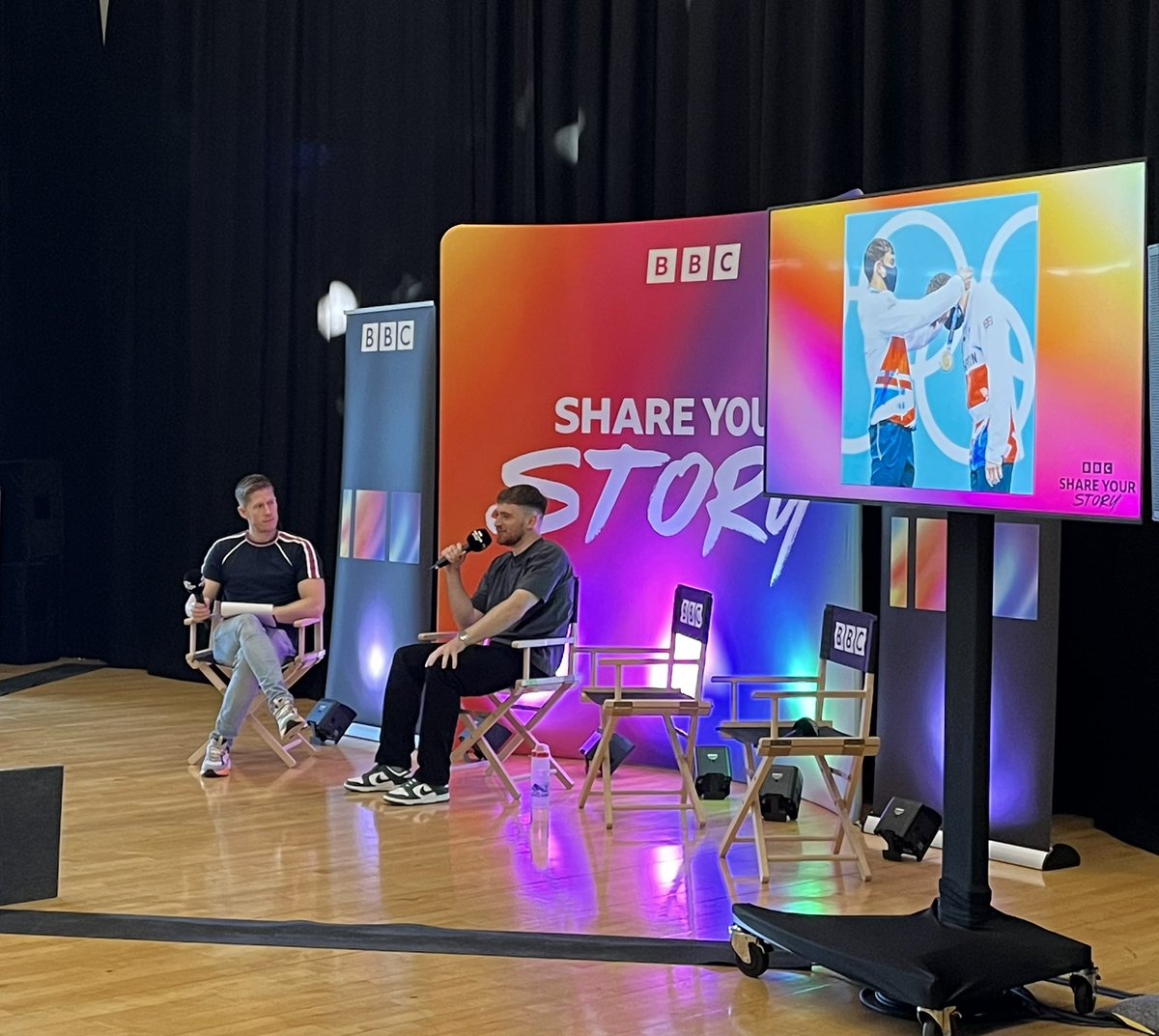 Today we have a very exciting event taking place in school as part of the BBC’s 100th birthday 🎉 Through the power of storytelling, we’re joined by CMCS alumni @mattydiver 💙 and a selection of our pupils will also be sharing their own personal life stories! #EnjoyAndAchieve