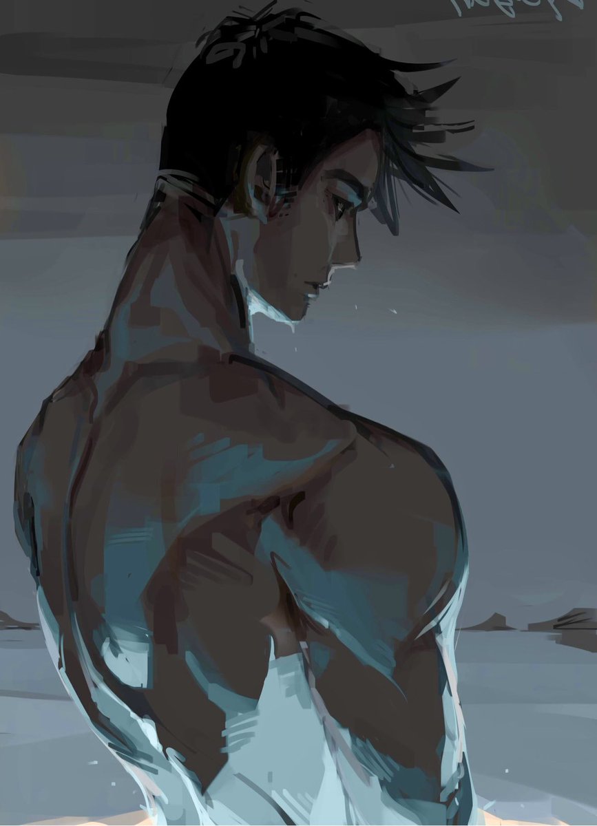 Byengart's tweet photo. The sea #illustration #artwork #DigitalArtist #digitalillustration #art #drawing #characterart #conceptart #painting https://t.co/AcP4r2PFvG