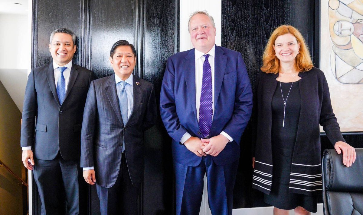 bongbongmarcos's tweet photo. We successfully engaged with executives from The Procter &amp; Gamble Company. We applaud their continued commitment to our nation-building efforts as we work to improve the business environment in the country and implement the digitalization of public services. https://t.co/8mxgIaZg1L