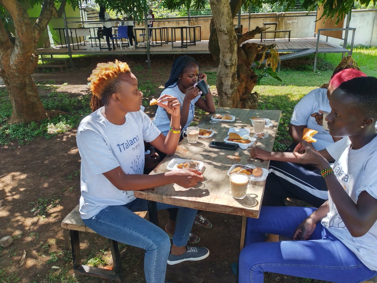 Pchessah's tweet photo. Breakfast 😀last session incoming! Last lap @GithongoKingori @creativeboxke @LakeHub @ElewaKenya https://t.co/k1cZ80k365