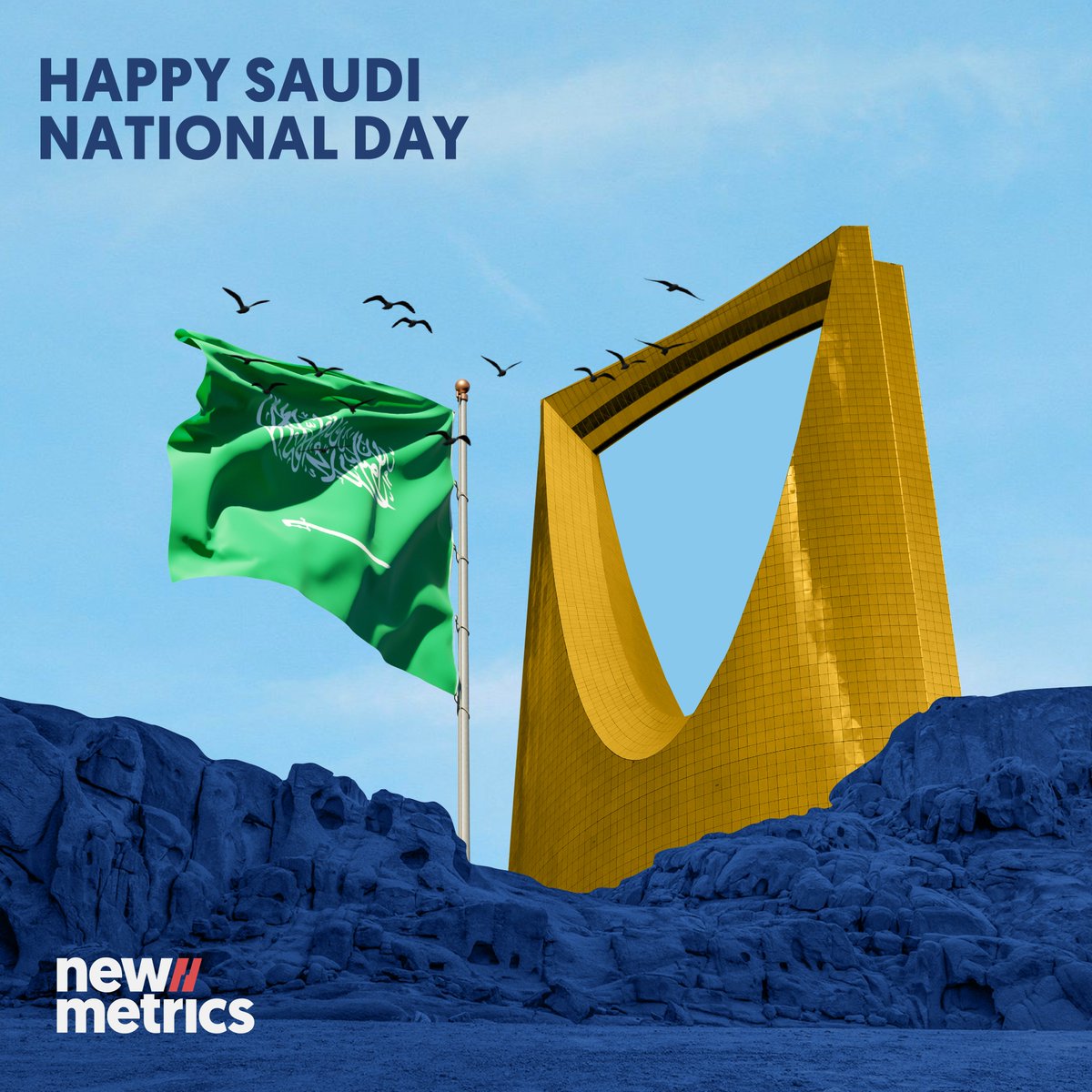 Happy #SaudiNationalDay from the New Metrics Family!
Best wishes to our clients and colleagues in KSA as they continue their journey toward prosperity.

#ksa #saudiarabia #saudinationalday92 #NewMetrics