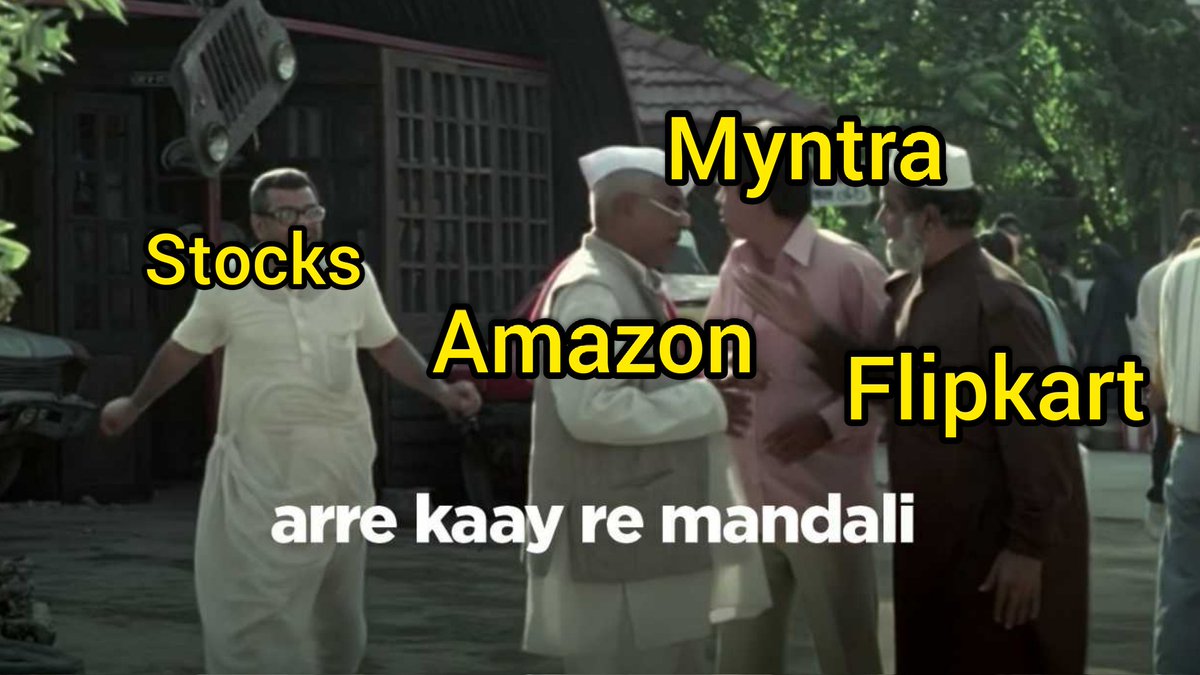 Indian Stocks joining mega discount team:
#StockMarket #stockmarketcrash 
#Nifty #NSE #Sensex #BSE