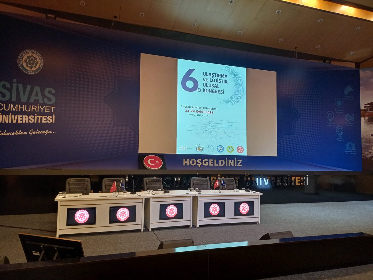 iu_ulf's tweet photo. Bu yıl Sivas Cumhuriyet Üniversitesi Uluslararası Ticaret ve Lojistik Bölümü ev sahipliğinde gerçekleştirilen 6. Ulaştırma ve Lojistik Ulusal Kongresi Sivas Cumhuriyet Üniversitesi Rektör Yrd. Hakan Yekbaş'ın açılış konuşmasıyla başladı.
#uluk #ulaştırmavelojistikkongreleri https://t.co/6insuHSLG4