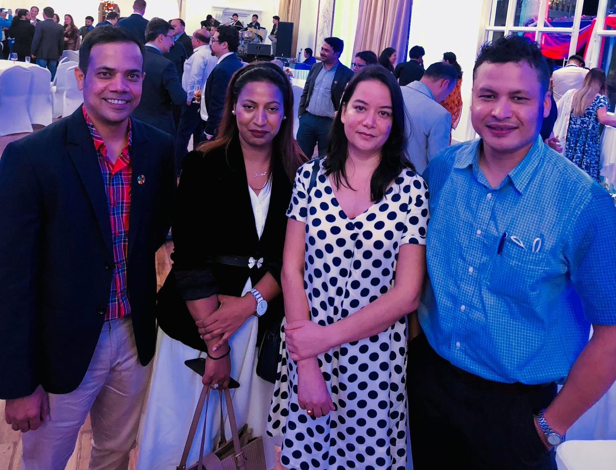 shahidreza00's tweet photo. Celebrating 75 years of USA-Nepal relations 🤝
#IVLP2020 #Alumni #USEmbassyNepal 🇺🇸 🇳🇵 https://t.co/FUYi9375dH