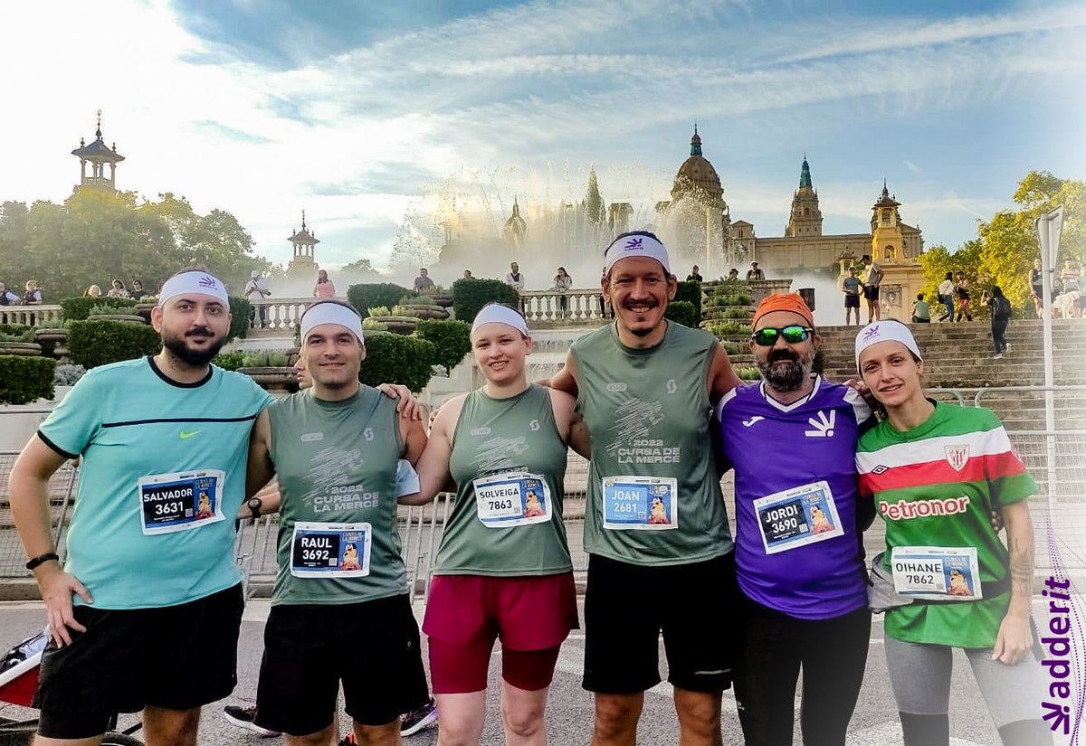 AdderitQA's tweet photo. 1 año más, ¡1 #Mercè más con el equipo #Adderit!💃🕺
Seguimos con la tradición desde hace 5 años y ¡a por muchos más!
Nuestra misión es promover un estilo de vida saludable en nuestro equipo y a veces lo logramos 🤫
Despedimos la semana con buenas vibras 🫶 ¡Feliz Mercè a tod@s! https://t.co/XSRWJ4pD5s