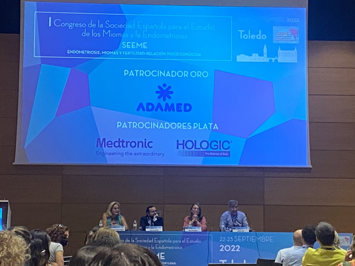 Interesante mesa de la cirugía del mioma en el I Congreso de la Sociedad Española para el Estudio de los miomas y la Endometriosis #seeme en la bonita ciudad de Toledo