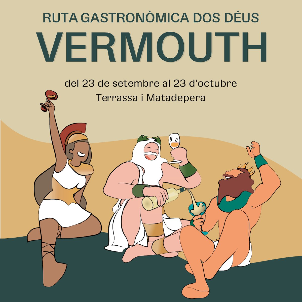 La nueva ruta gastronómica de Vermouth Dos Déus. Se ofrecerá degustaciones diversas durante todo un mes en #Terrassa y #Matadepera bit.ly/3C2zuPD #vermouth #vermut <a href="/wkyregal/">Wkyregal</a>