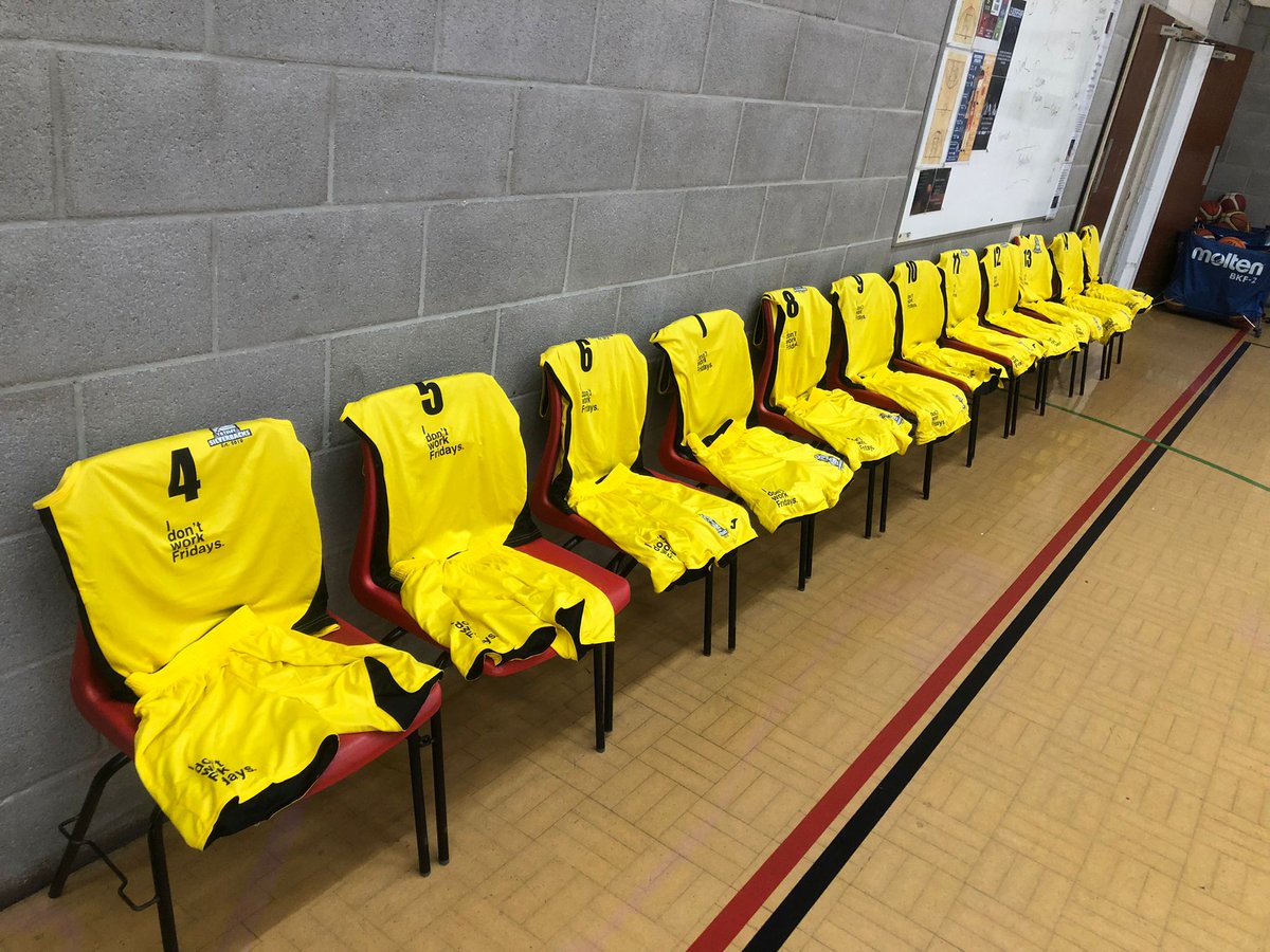 DontWork_Friday's tweet photo. ‼️ Proud Sponsor Alert ‼
Great to see the kit for the newly formed @SilverbacksBB U12s Girls 🏀 Team. Here’s to an exciting season in the National League &amp; a new chapter in the growth of the Silverbacks club. We certainly won’t miss you on court, girls 🟡 😎
#proudsponsor #bball https://t.co/tINrq10fJ5