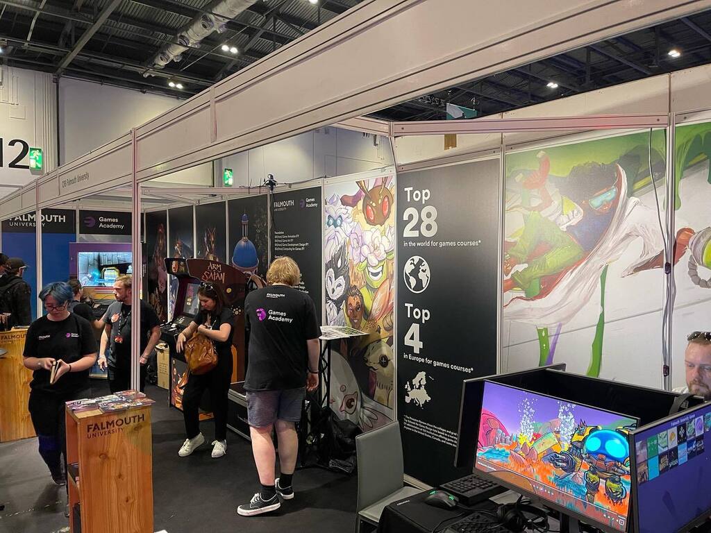 Come and find us in the Careers Fair section of #egx We have lots of student games available to play all weekend!