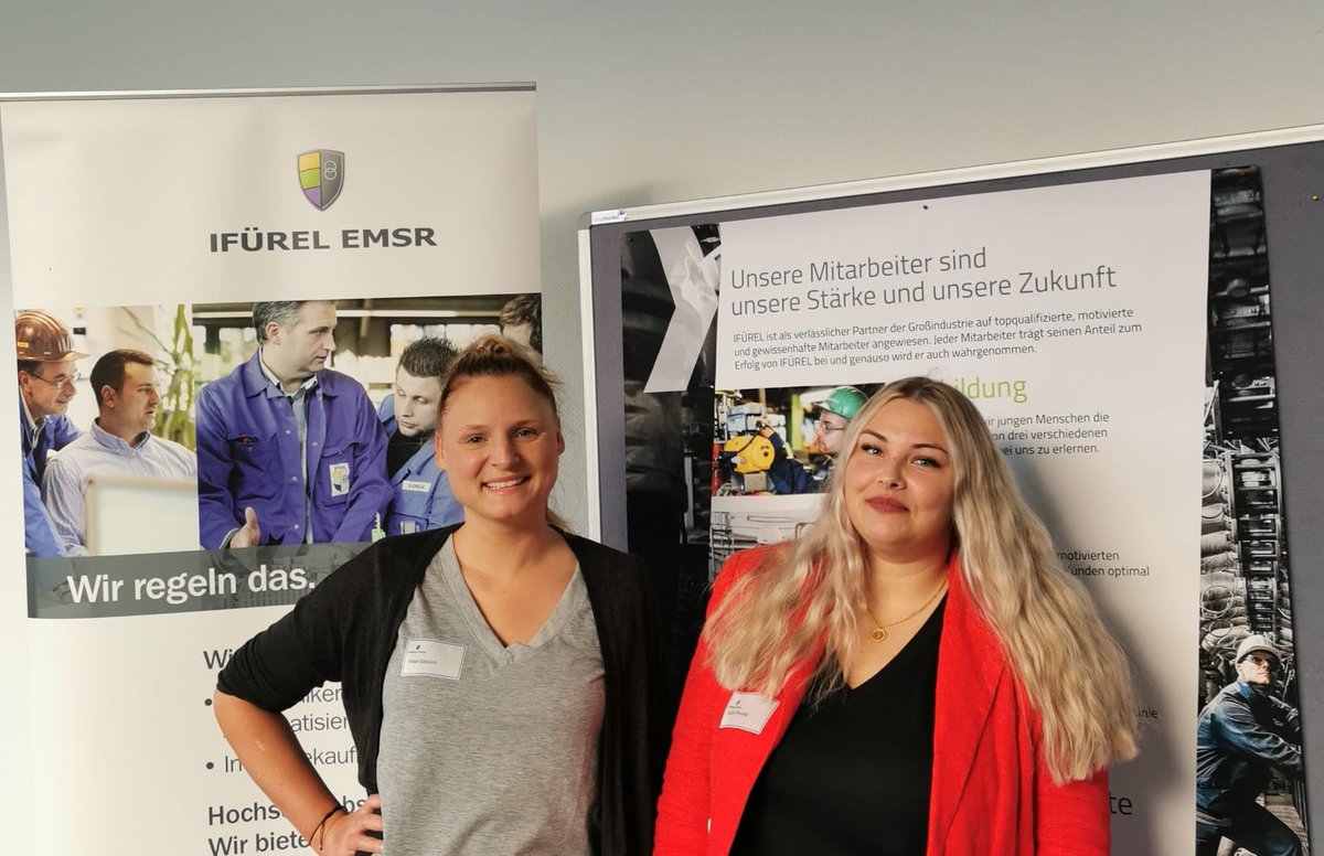 IFÜREL EMSR-Technik (@ifuerel) on Twitter photo Die Ausbilder von #IFÜREL waren beim Azubi-Speed-Dating im Herner Innovationszentrum.
Es war schön, mit vielen Schüler*innen ins Gespräch zu kommen!
Mehr Infos über die Ausbildung bei IFÜREL findet ihr hier: ifuerel.de/ausbildung
<a href="/IHK_Bochum/">IHK Mittleres Ruhrgebiet</a> <a href="/Stadt_Herne/">Stadt Herne</a> Die Ausbilder von #IFÜREL waren beim Azubi-Speed-Dating im Herner Innovationszentrum.
Es war schön, mit vielen Schüler*innen ins Gespräch zu kommen!
Mehr Infos über die Ausbildung bei IFÜREL findet ihr hier: ifuerel.de/ausbildung
<a href="/IHK_Bochum/">IHK Mittleres Ruhrgebiet</a> <a href="/Stadt_Herne/">Stadt Herne</a>