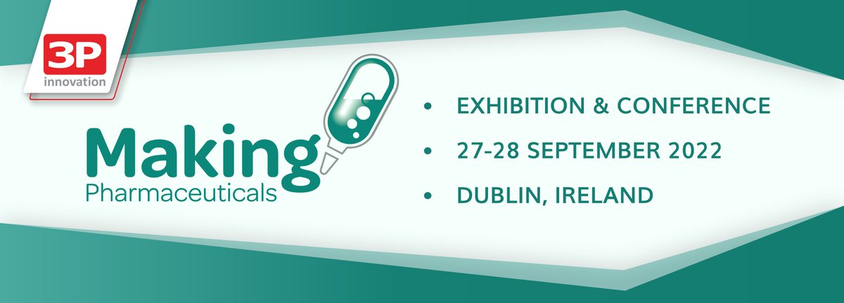 3 DAYS TO GO...

On the 27th September we're heading to 'Making Pharmaceutical Ireland', a free-to-attend exhibition based in Dublin. We'll be joined by our partners from S3 Process, where we'll be showing off our Fill2weight unit.

bit.ly/3qVTqh6