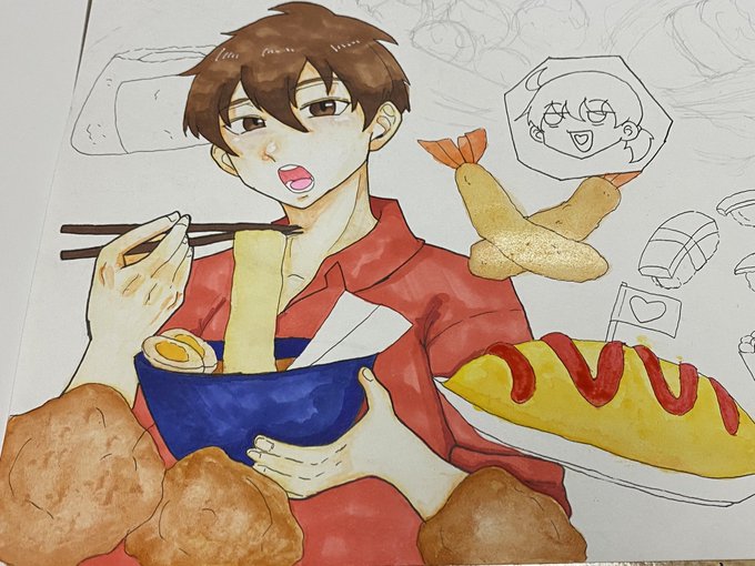 待って自分色塗り上手くね?(自画自賛) 