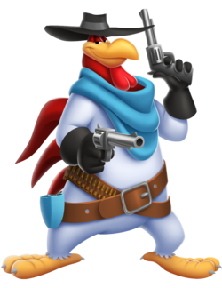 KyleNakre's tweet photo. Todays daily dose of characters that would be great #4mvs #4multiversus
No Looney toon brings the fight better than the big rooster himself Foghorn Leghorn! And some skin options (all straight from google). https://t.co/P2s1eYbsFV