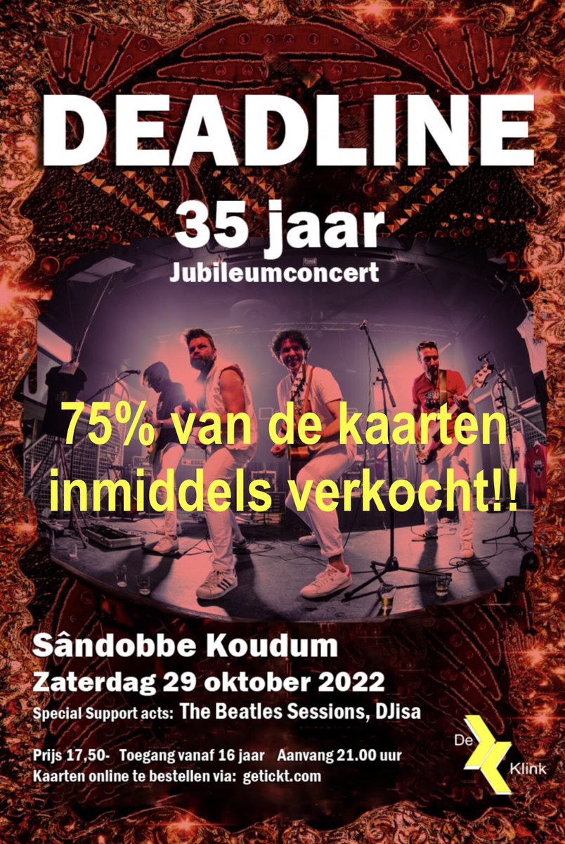 Na 1 week en al bijna uitverkocht!!! Niet te geloven! 🤗🤟