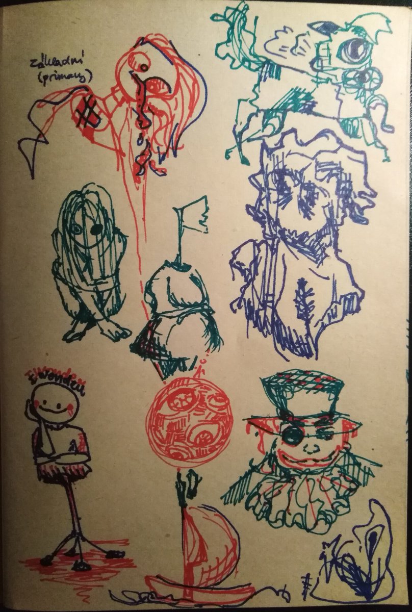 sysnee's tweet photo. When the uhh the spooky scribbles yea mhm https://t.co/hQb58er0fN