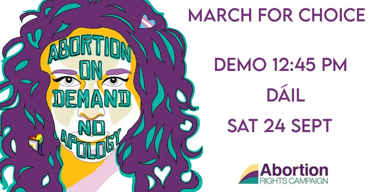 WRDA_team's tweet photo. Solidarity with everyone heading to Rally for Choice Dublin tomorrow!
Abortion on demand, no apology
Find out more here https://t.co/dvAWYon561
#freesafelegal #nowforNI https://t.co/xntCfCzHlP