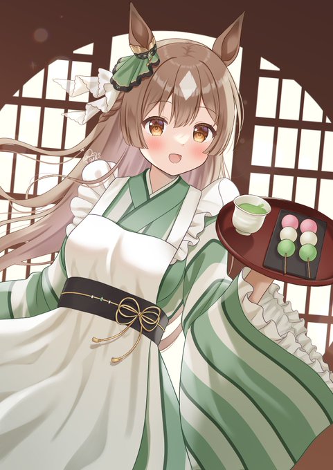 和メイドダイヤちゃん#ウマ娘#サトノダイヤモンド 