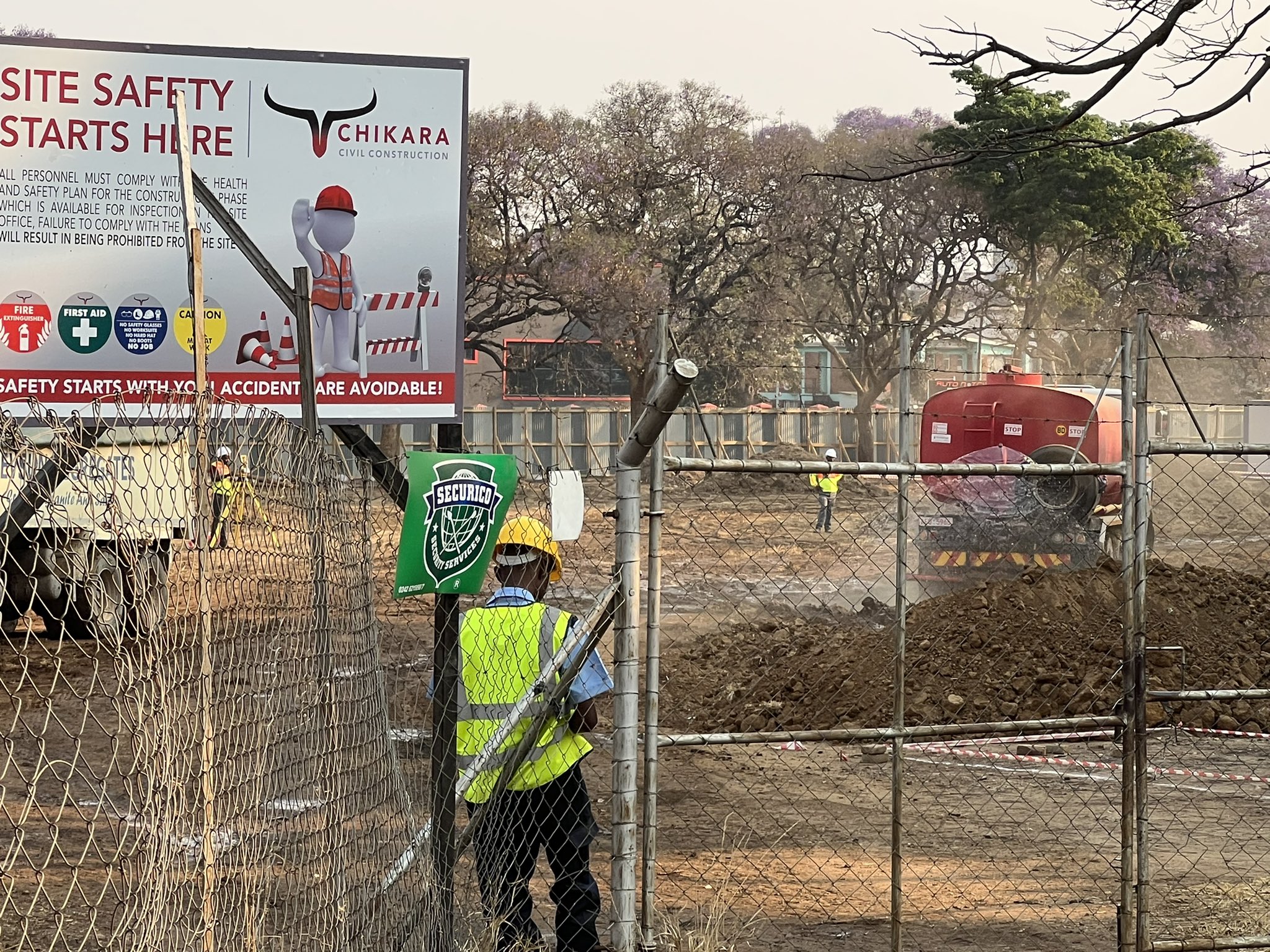 Mhofu on Twitter "Construction work on the afreximbank Trade Centre