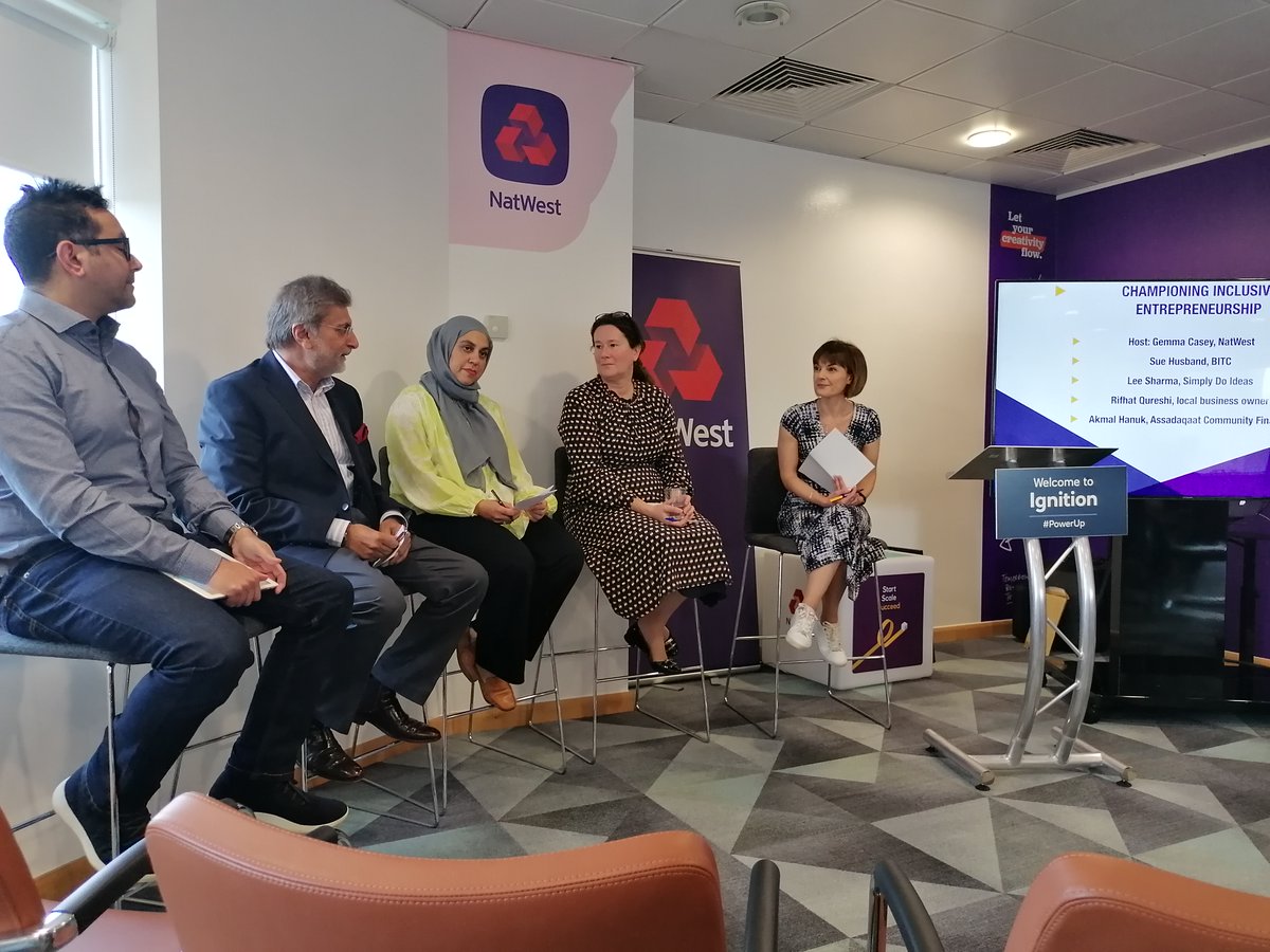 Had such a wonderful time at the NatWest BAME Report Launch yesterday at <a href="/NatWestBusiness/">NatWest Business</a> Accelerator hub!
The time for excuses is over - Now is the time for opportunity!

Everyone must play a part to develop a more diverse entrepreneurial scene in Wales✨
bit.ly/3fe6ZFI