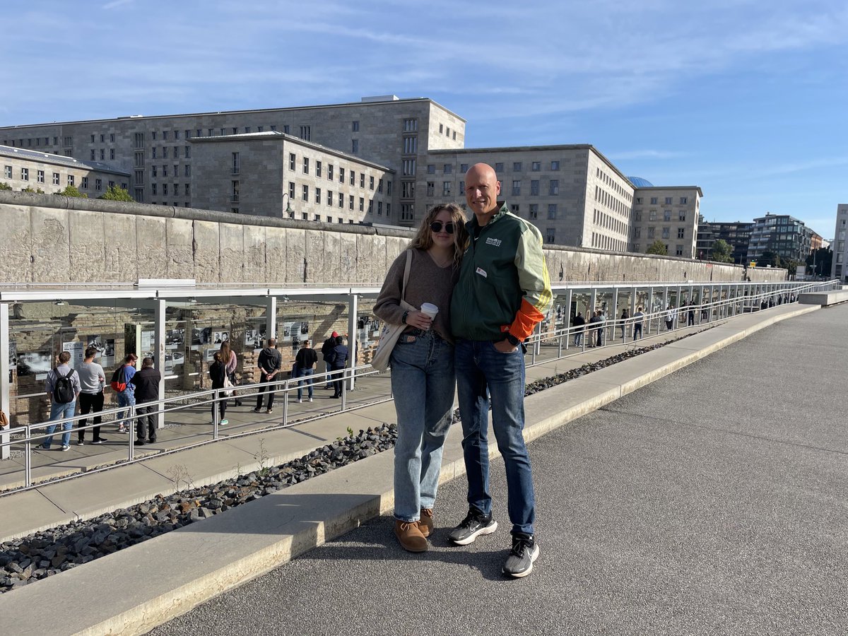 Ken Baker (@kbakerbx) on Twitter photo Enjoying Berlin with <a href="/Cbakerbx/">Chloe Baker</a>
(Bottom right is one of the last remaining sections of the Berlin Wall) Enjoying Berlin with <a href="/Cbakerbx/">Chloe Baker</a>
(Bottom right is one of the last remaining sections of the Berlin Wall)