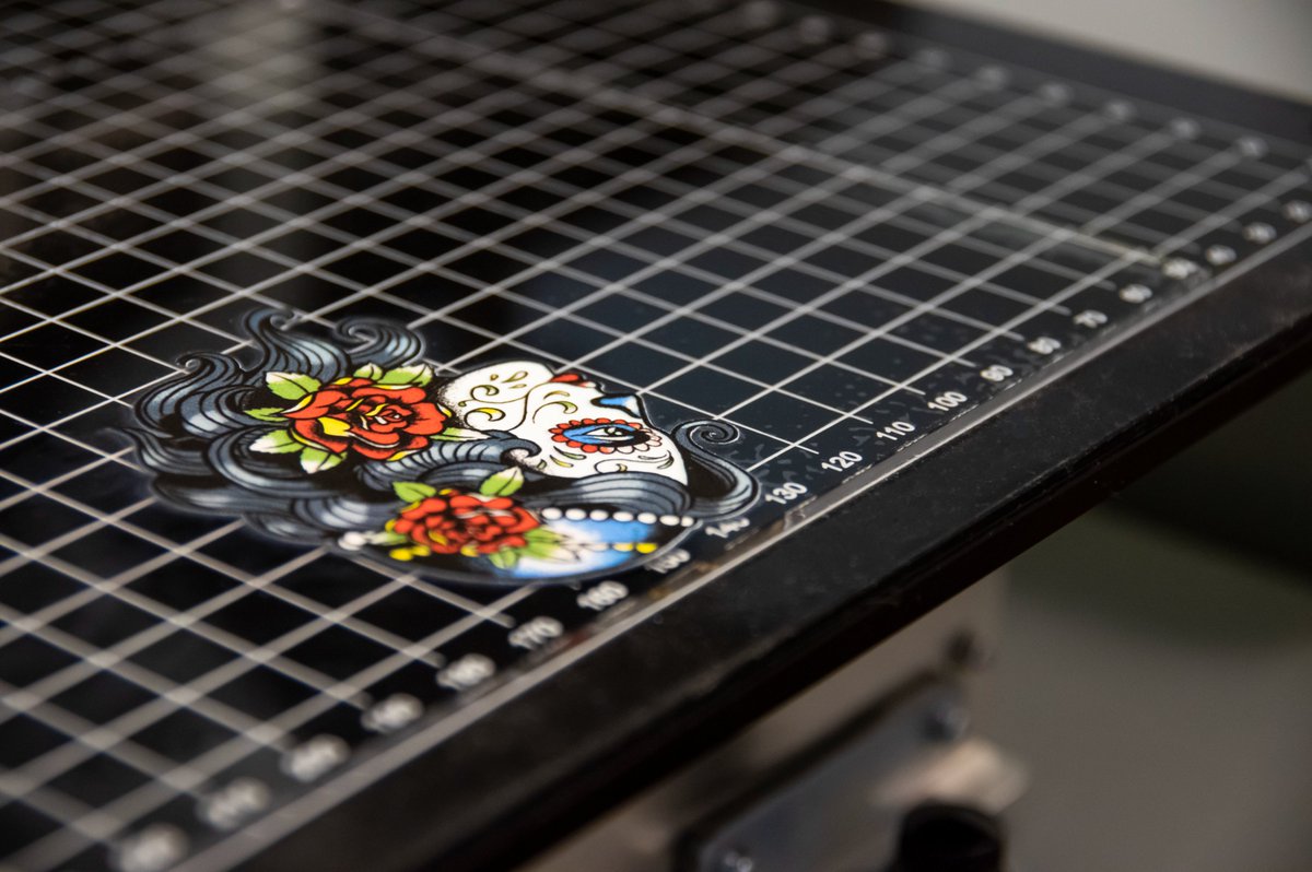 TepedeGroup's tweet photo. @MutohEurope XpertJet 461UF - The small format uv led printer offers a print area of 483 mm x 329 mm and can be setup in either CMYK or CMYK + White + Varnish
Discover special finishing like spotvarnish or special effects such as structures or embossing #digitalprinting #mutoh https://t.co/G1eqSohd3n