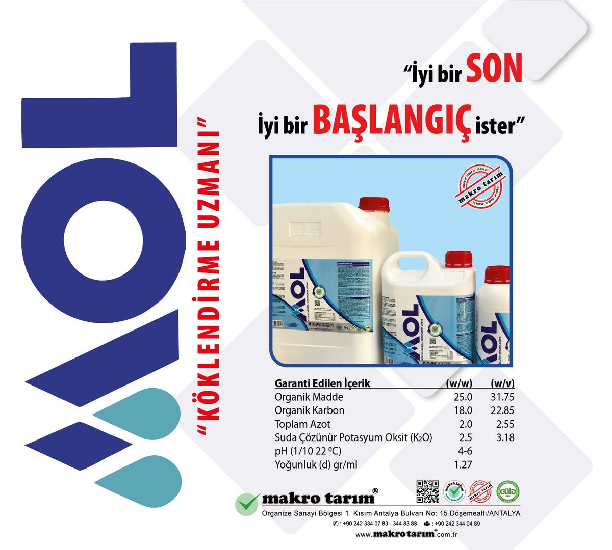 Harun2407's tweet photo. IS AGRICULTURE ? @makrotarim #MOL & #paNco #Köklendirici & #Çiçeklendirici #StrongPlantNutritionCompany #Bymakrotarim #OurStyleBeautiful & #Since1996 https://t.co/MNFZj4vqVZ